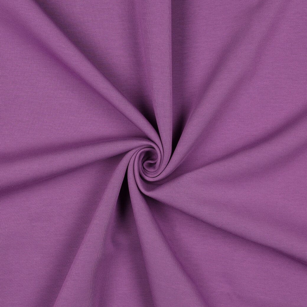 Interlock Jersey Lila Fadenwunsch 
