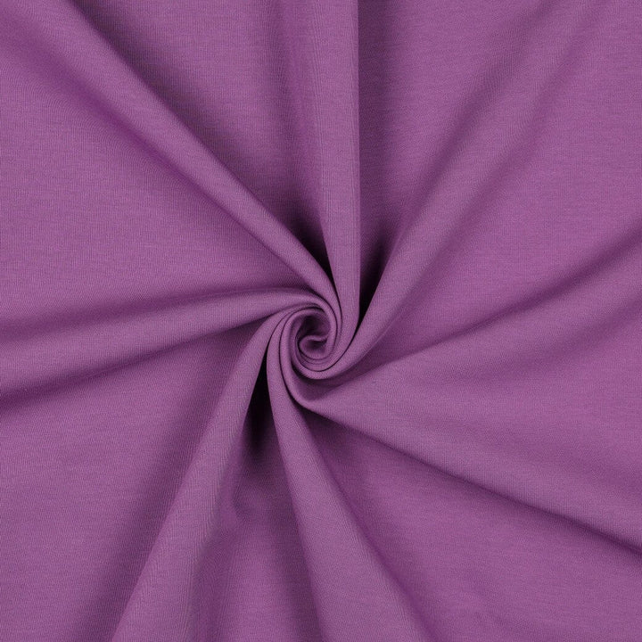 Interlock Jersey Lila Fadenwunsch 