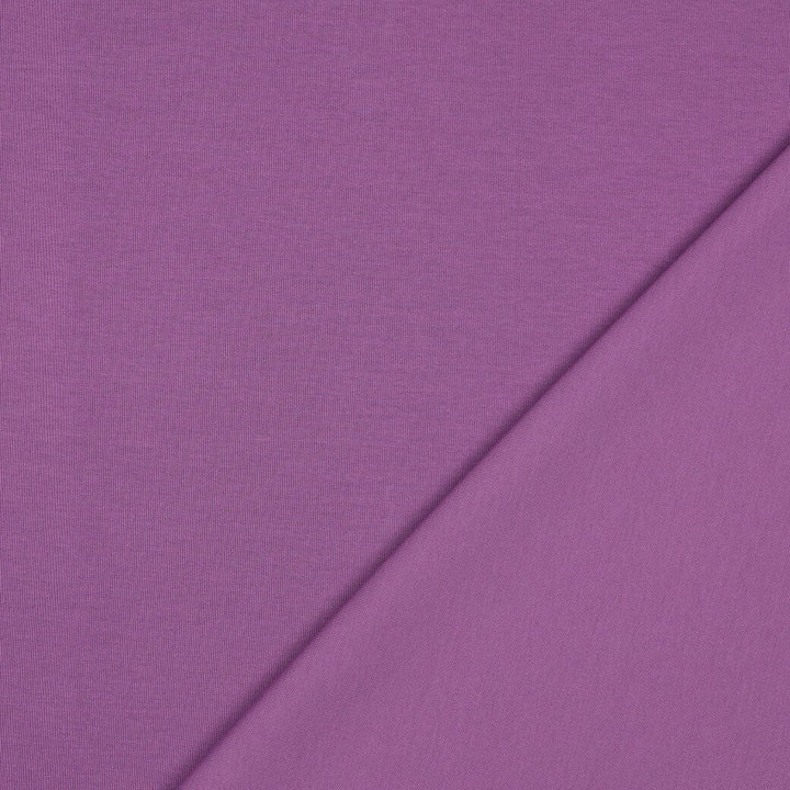 Interlock Jersey Lila Fadenwunsch 