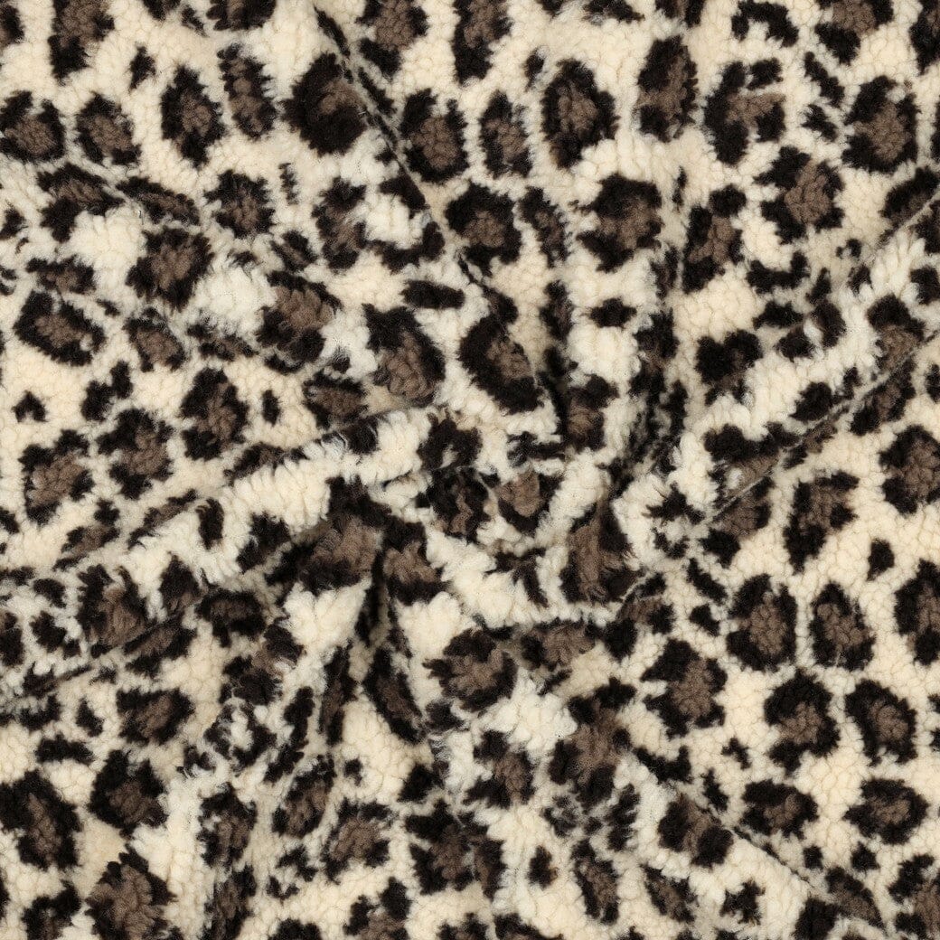 Teddy Jacquard Leo | Animal Print Fadenwunsch 
