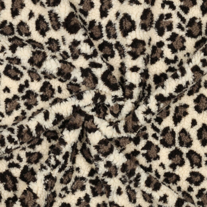 Teddy Jacquard Leo | Animal Print Fadenwunsch 