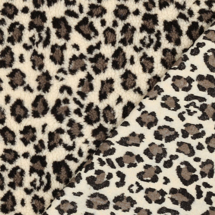 Teddy Jacquard Leo | Animal Print Fadenwunsch 