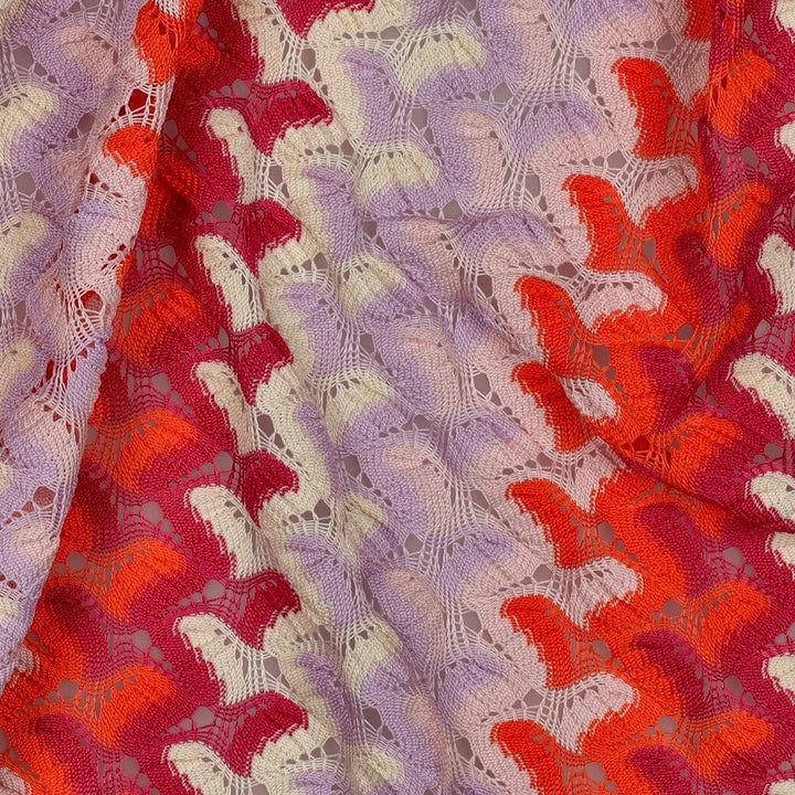 Strick „Candy Crochet“ – Retro-Häkeloptik in Fuchsia Fadenwunsch 