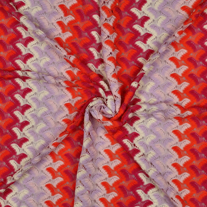 Strick „Candy Crochet“ – Retro-Häkeloptik in Fuchsia Fadenwunsch 