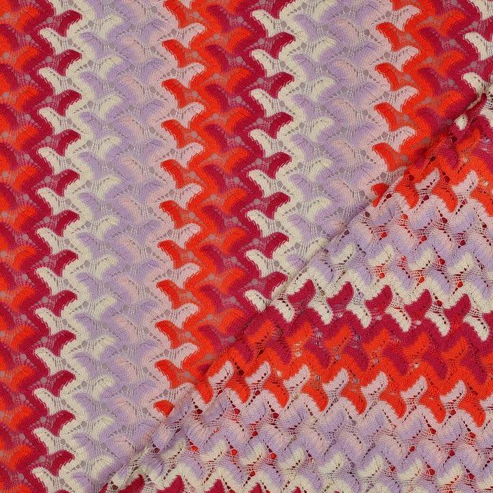 Strick „Candy Crochet“ – Retro-Häkeloptik in Fuchsia Fadenwunsch 