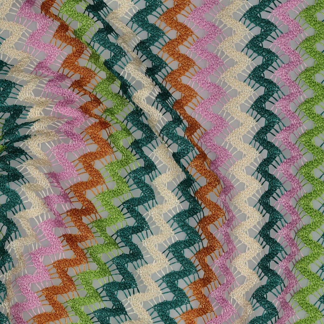 Strick „Green Crochet“ – Retro-Häkeloptik in Grün Fadenwunsch 