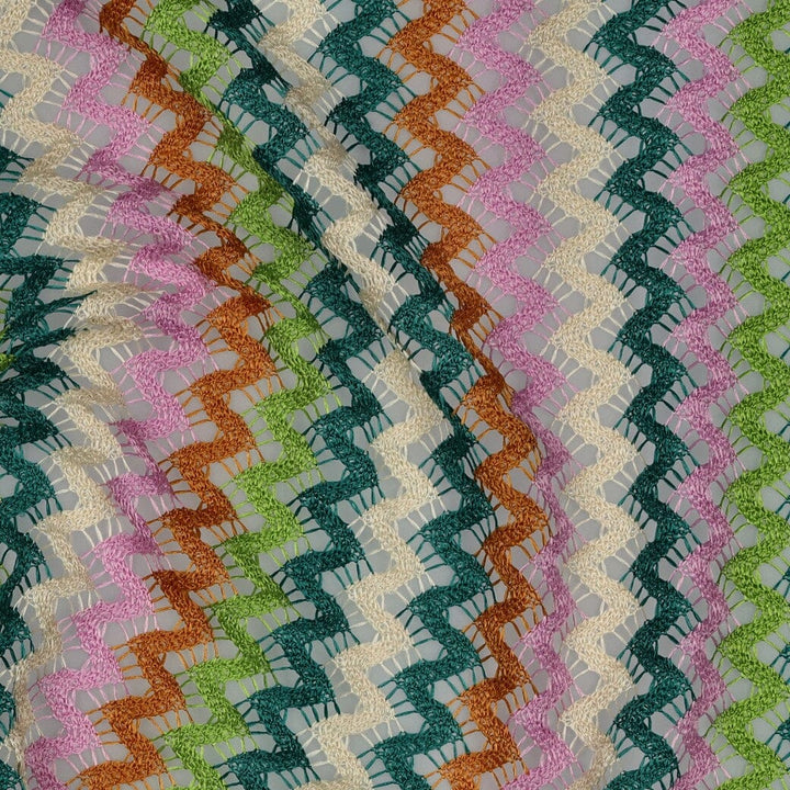 Strick „Green Crochet“ – Retro-Häkeloptik in Grün Fadenwunsch 