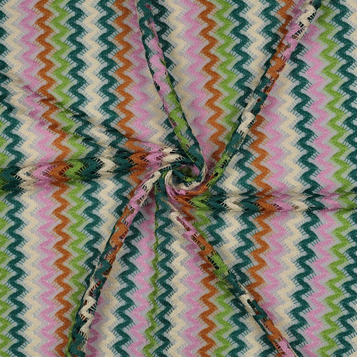 Strick „Green Crochet“ – Retro-Häkeloptik in Grün Fadenwunsch 
