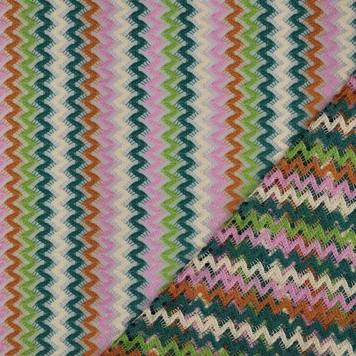 Strick „Green Crochet“ – Retro-Häkeloptik in Grün Fadenwunsch 