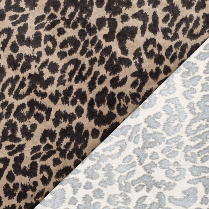 Stretch Samt Leo Glamour | Beige Fadenwunsch 