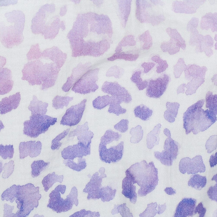 Musselin | Double Gauze | Pastell Aquarell Leo | Bio-Qualität Fadenwunsch 