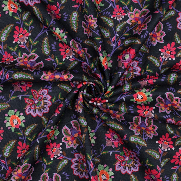 Softshell Floral Night fadenwunsch 