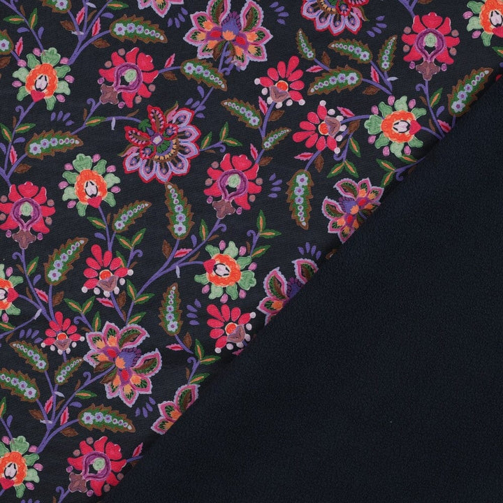 Softshell Floral Night fadenwunsch 