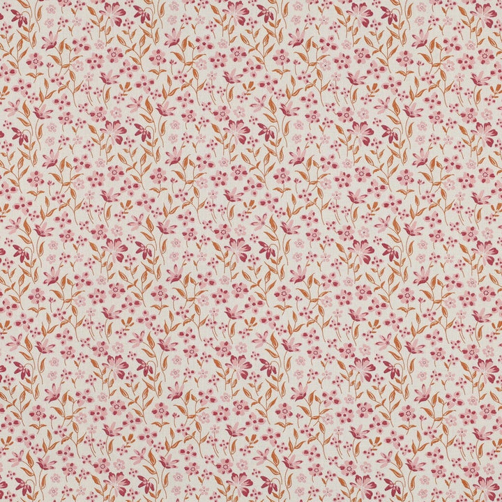 Popeline "Petite Bloom" - Blumen Rosa Fadenwunsch 