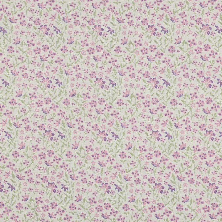 Popeline "Petite Bloom" - Blumen Lila Fadenwunsch 