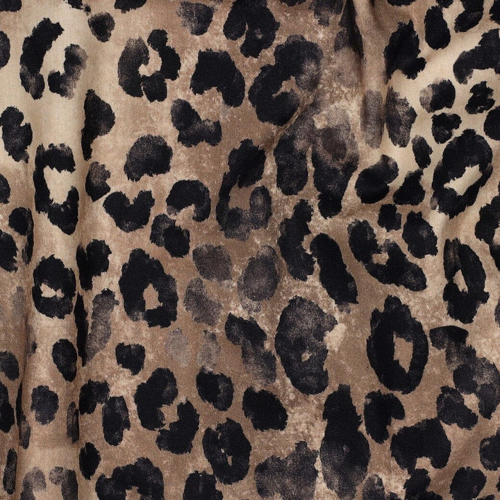 Baumwoll Viskose – Leo Savanna – Taupe Fadenwunsch 