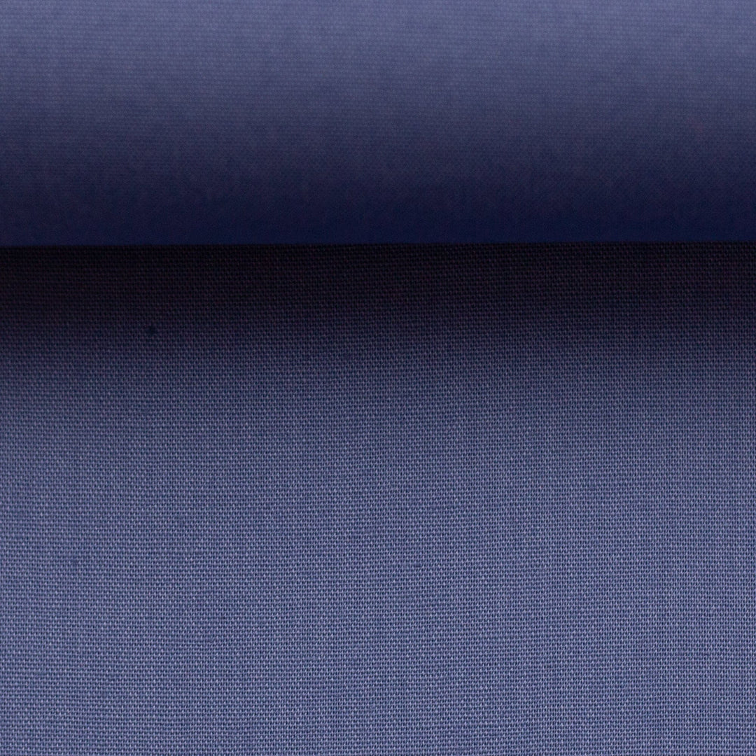 Baumwolle Webware Heide rauchblau - 259 Fadenwunsch 