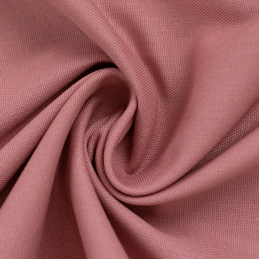 Baumwolle Webware Heide altrosa - 436 Fadenwunsch 