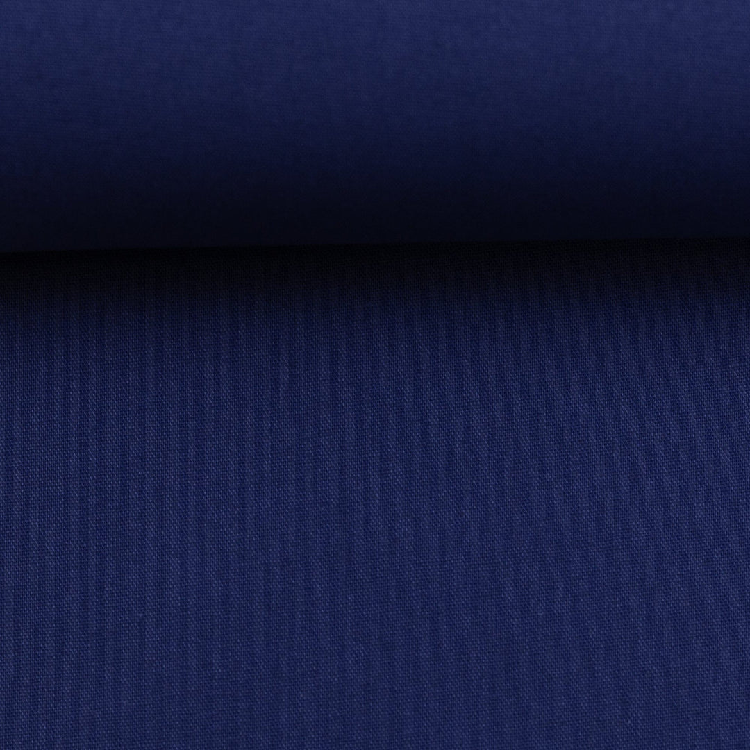 Baumwolle Webware Heide navy - 596 Fadenwunsch 