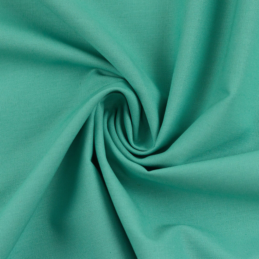 Baumwolle Webware Heide smaragd - 841 Fadenwunsch 