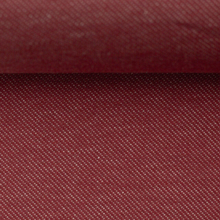 Denim Jersey Jeansoptik Burgundy fadenwunsch 