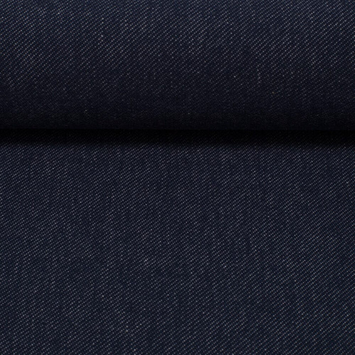 Denim Jersey Jeansoptik Dunkelblau fadenwunsch 