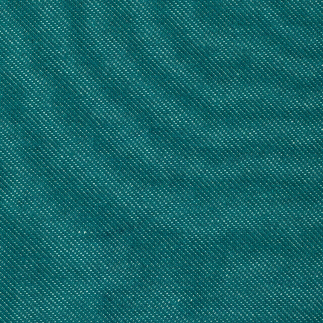 Denim Jersey Jeansoptik Petrol fadenwunsch 