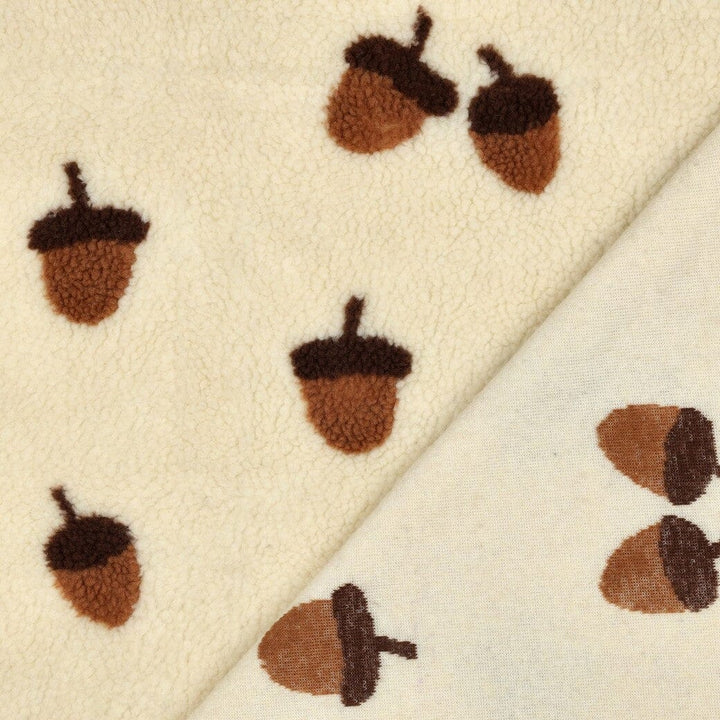 Teddy Jacquard Acorn | Garngefärbte Eicheln Fadenwunsch 