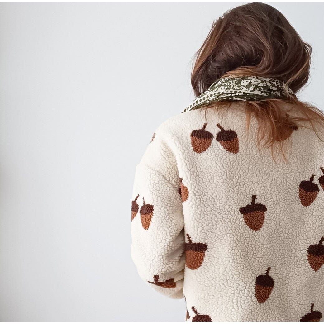 Teddy Jacquard Acorn | Garngefärbte Eicheln Fadenwunsch 