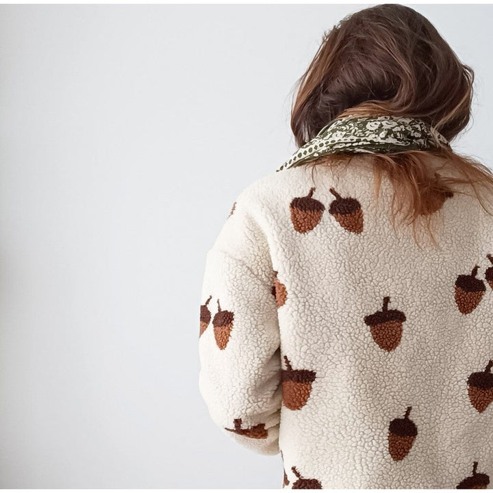 Teddy Jacquard Acorn | Garngefärbte Eicheln Fadenwunsch 
