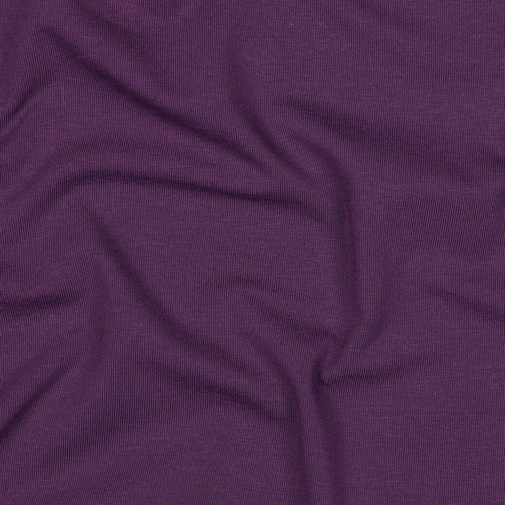 Bio-Jersey Aubergine 087V Fadenwunsch 