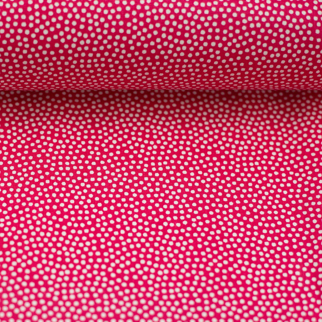 Baumwolle Webware Dotty rosa/pink - 934 Fadenwunsch 