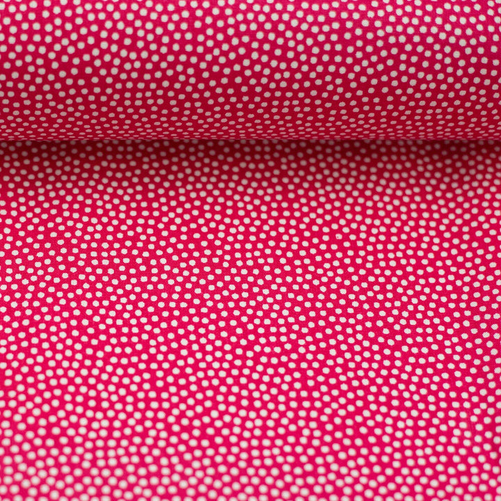 Baumwolle Webware Dotty rosa/pink - 934 Fadenwunsch 