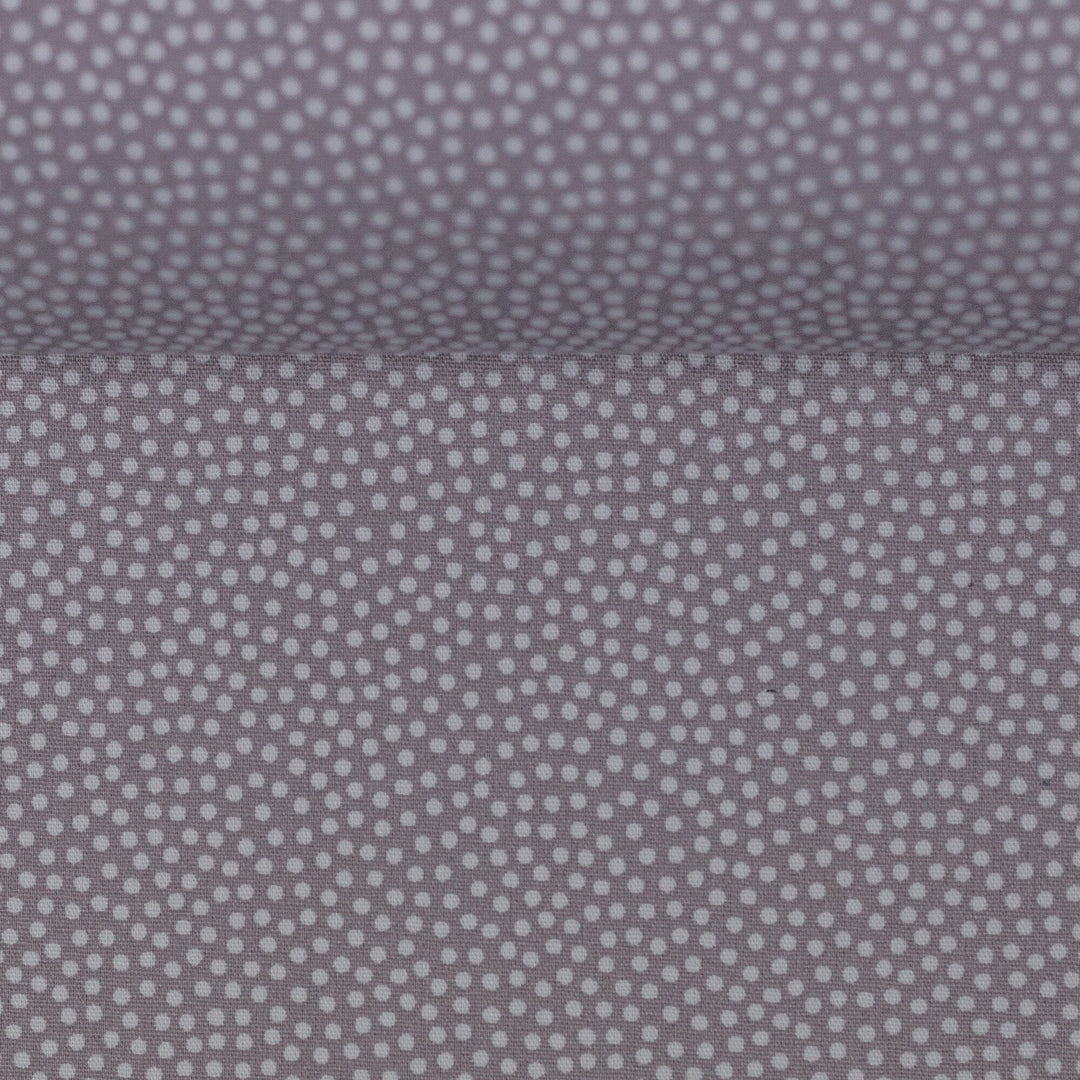 Baumwolle Webware Dotty grau - 182 Fadenwunsch 