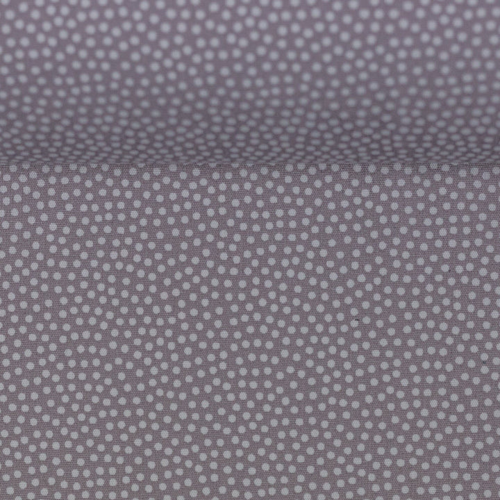 Baumwolle Webware Dotty grau - 182 Fadenwunsch 