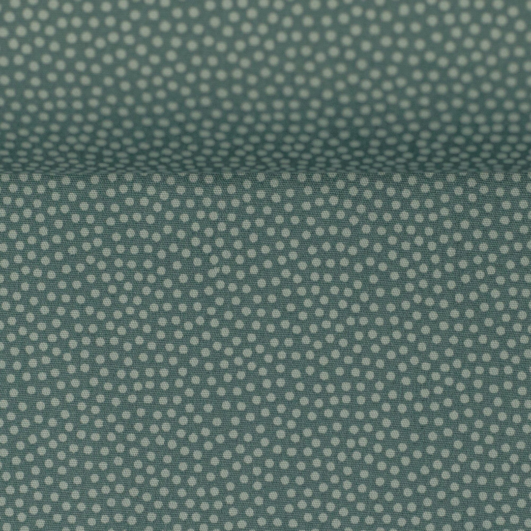 Baumwolle Webware Dotty smaragd- 267 Fadenwunsch 