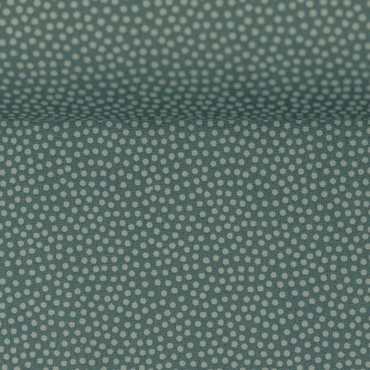 Baumwolle Webware Dotty smaragd- 267 Fadenwunsch 
