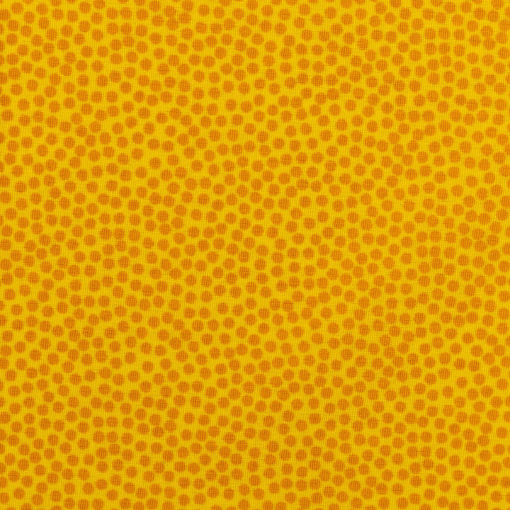 Baumwolle Webware Dotty ocker/gelb- 312 Fadenwunsch 