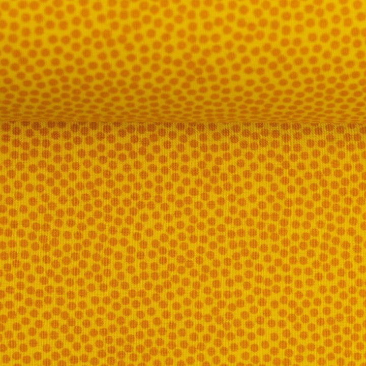 Baumwolle Webware Dotty ocker/gelb- 312 Fadenwunsch 