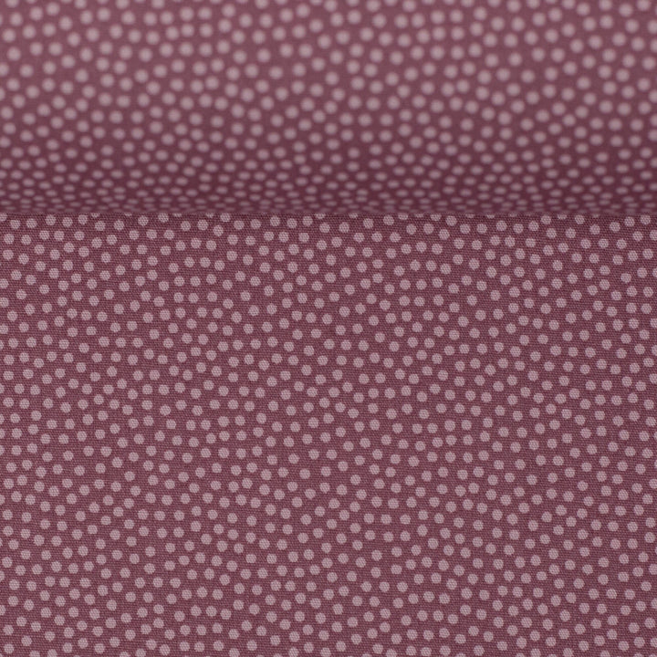 Baumwolle Webware Dotty flieder/altrosa - 436 Fadenwunsch 