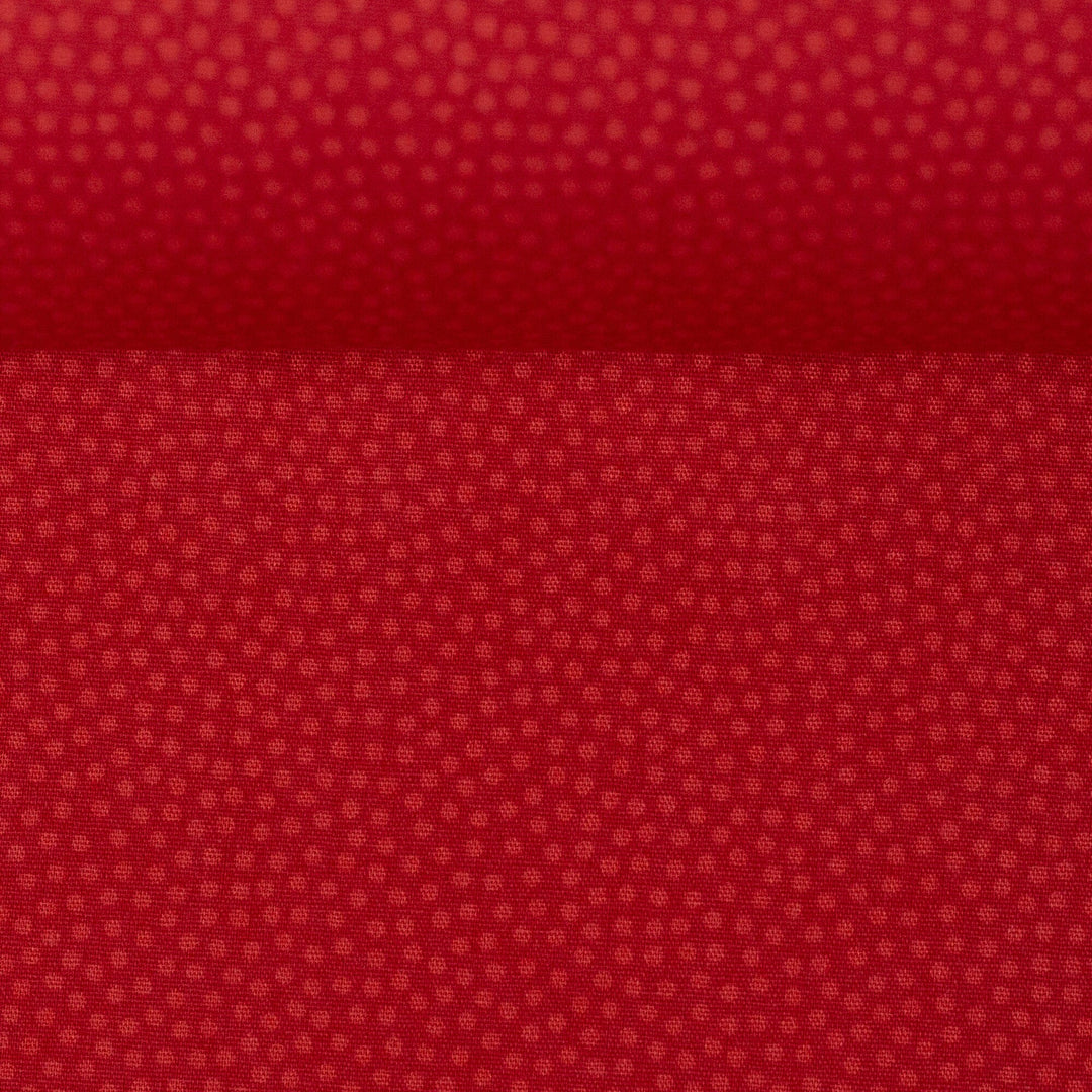 Baumwolle Webware Dotty rot - 638 Fadenwunsch 