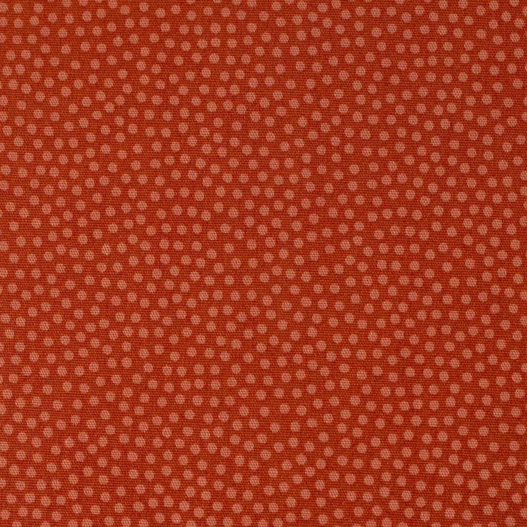 Baumwolle Webware Dotty terracotta - 714 Fadenwunsch 