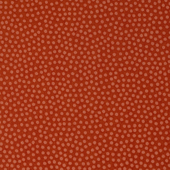 Baumwolle Webware Dotty terracotta - 714 Fadenwunsch 