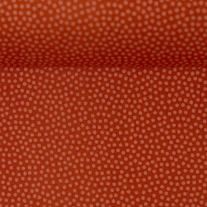 Baumwolle Webware Dotty terracotta - 714 Fadenwunsch 