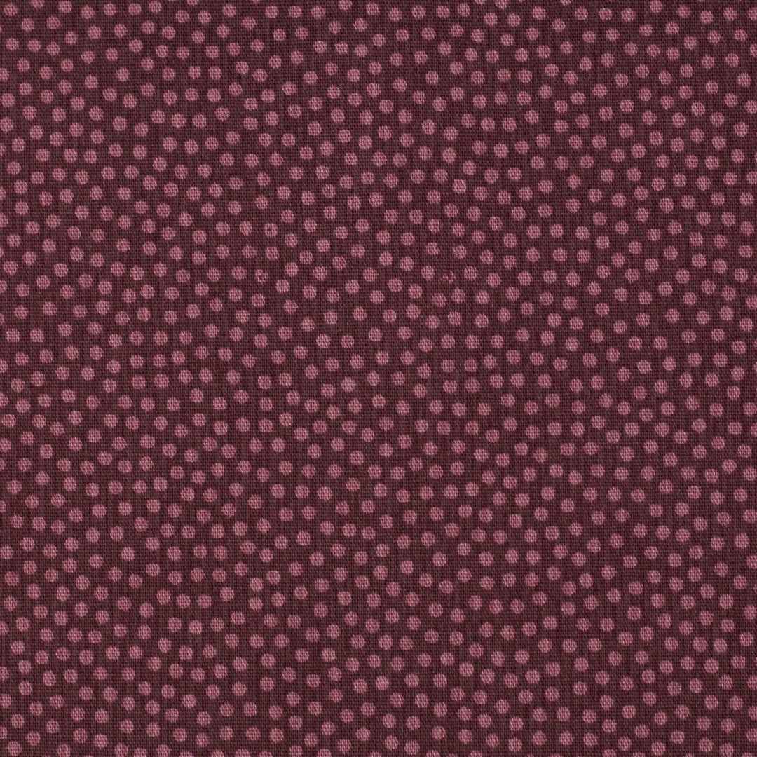 Baumwolle Webware Dotty altrosa/bordeaux - 937 Fadenwunsch 