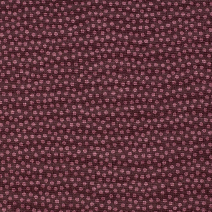 Baumwolle Webware Dotty altrosa/bordeaux - 937 Fadenwunsch 