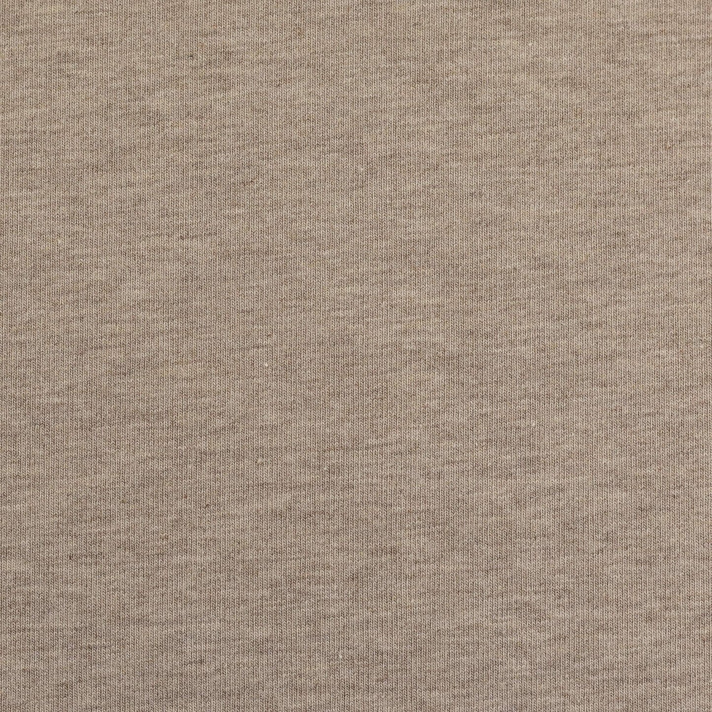 Jersey Beige Meliert Swafing 