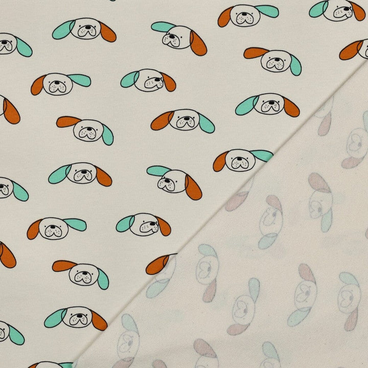 Bio French Terry Hunde - Natur / Ocker | Jennifer Bouron Fadenwunsch 