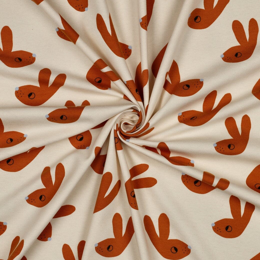 Bio Jersey Kaninchen - Natur | Jennifer Bouron Fadenwunsch 