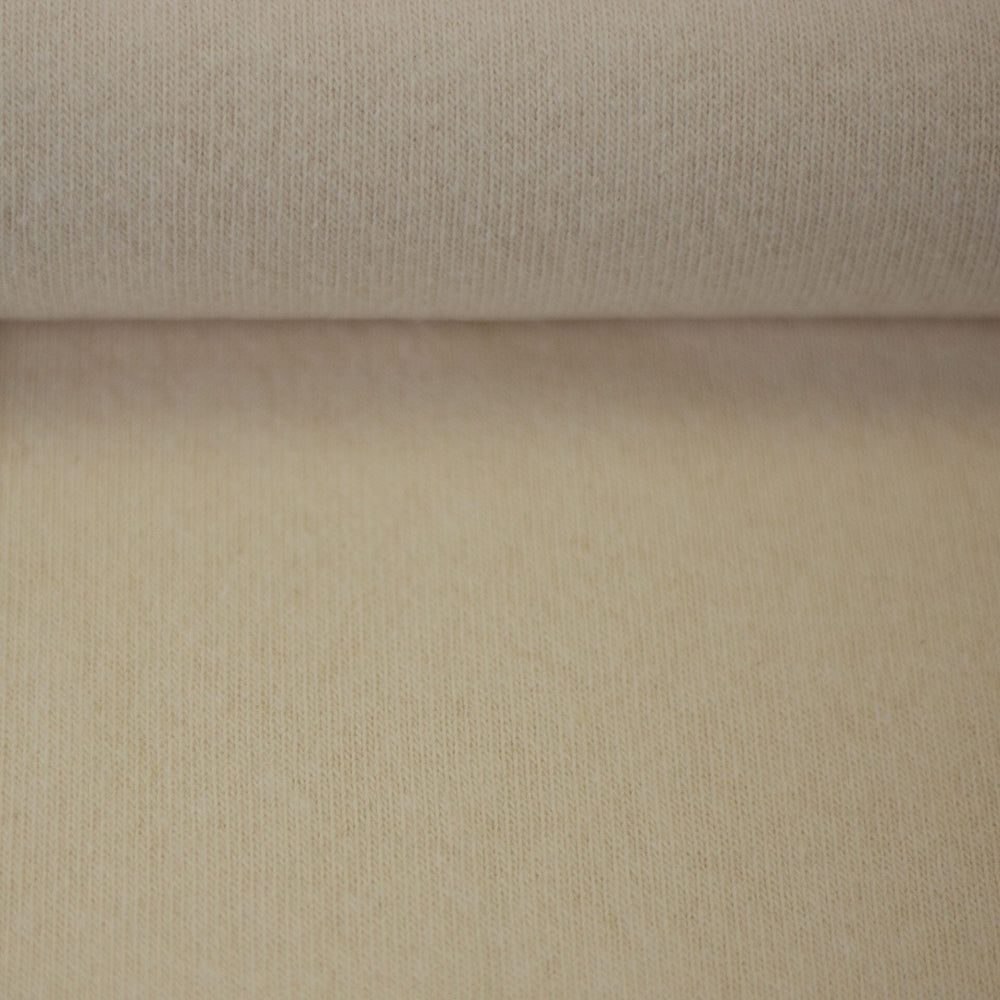 Strickstoff angeraut Bono meliert, naturweiß - 001010 Fadenwunsch 